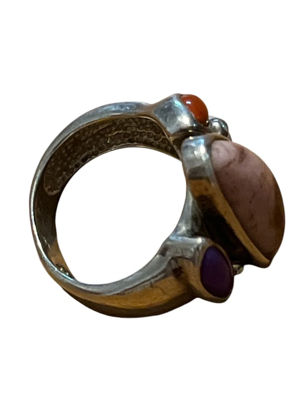 Whitney Kelly 925 Sterling Silver Multi Gemstone Statement Ring